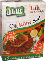 Cig Kofte Set (Etli)